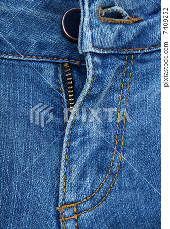 Closeup blue jeans Closeup blue jeans 7409252