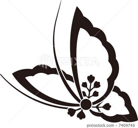 影子paulown蝴蝶蝴蝶 7409748