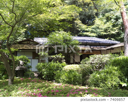 Japanese house in the garden Japanese house in the garden 7409857