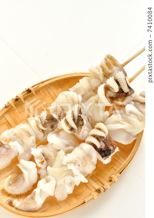 Skewered foot food ingredients 7410084