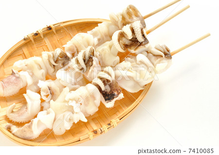 Skewered foot food ingredients 7410085