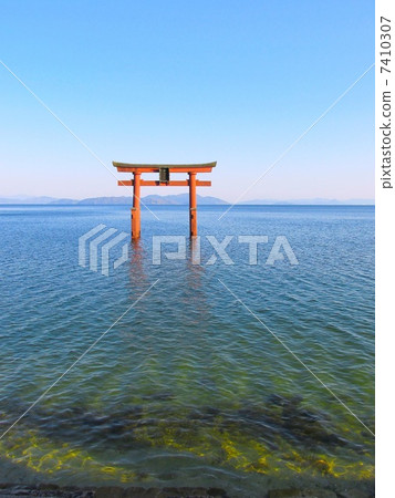 Torii at Shirake shrine 7410307