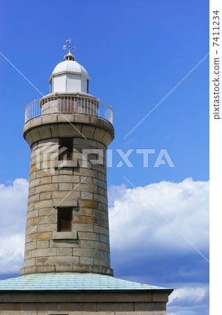 Masonry lighthouse in stone Masonry lighthouse in stone 7411234