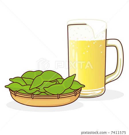 啤酒和毛豆 7411575