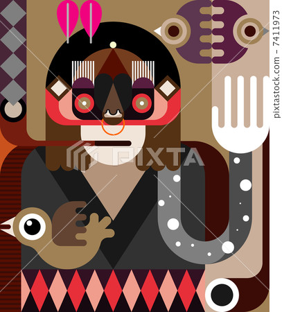 American Indian 7411973