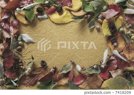 Fallen leaf frame Fallen leaf frame 7418209