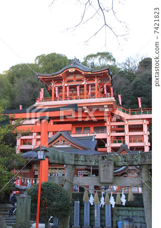 位於廣島縣福山市草戶町的“草戶稻荷神社” 7421823