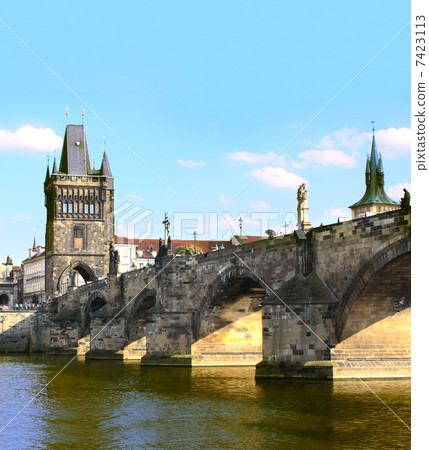 Charles bridge in Prague 7423113