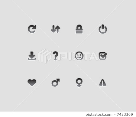 Interface icons for signs 7423369