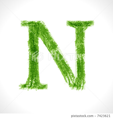 Grunge Vector Letter 7423621