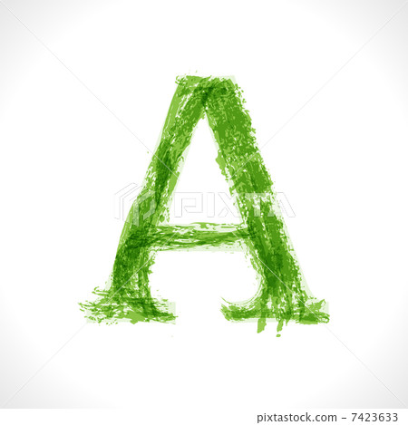 Grunge Vector Letter Grunge Vector Letter 7423633