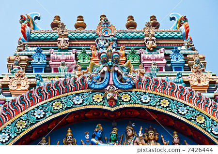 Relief of Menakshi Temple 7426444