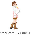 Winter girl 7430084