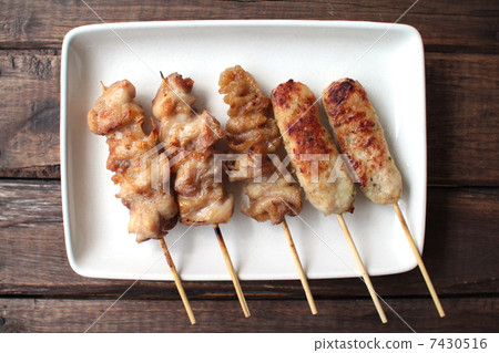烤雞肉串雞肉 7430516