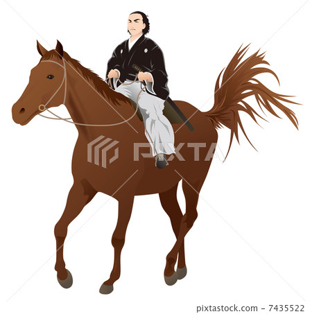 Ryoma and horse that three 7435522