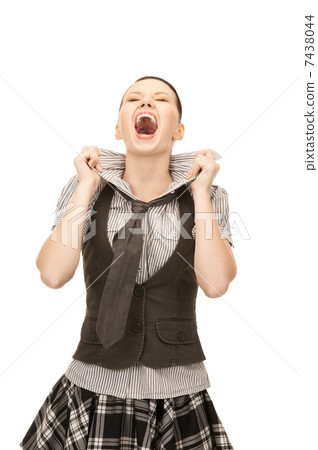 screaming teenage girl 7438044