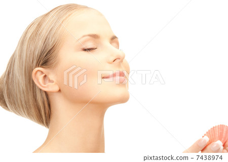 lovely woman 7438974