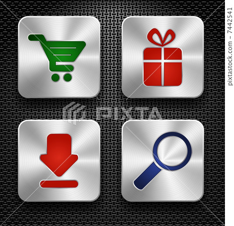 Shopping icons 7442541