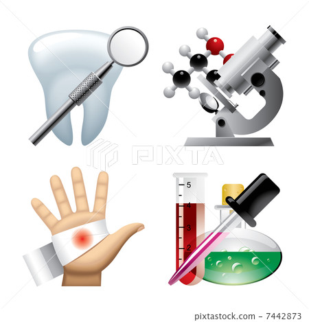 Set of medical icons 7442873