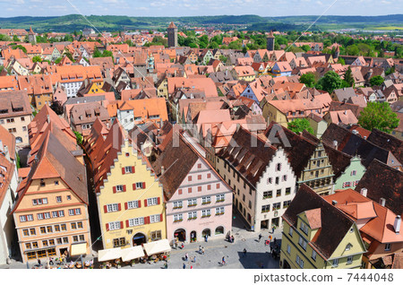 Streets of Rothenburg ob der Tauber 7444048