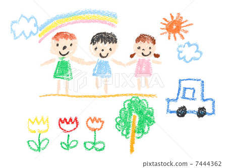 Children's graffiti 7444362