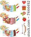 Angel Girl Fly Cupid Set 7444492
