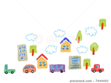 城市和汽車 7444493