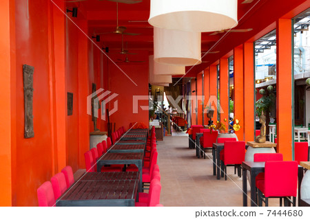 Oriental restaurant in orange clearance in Cambodia 7444680