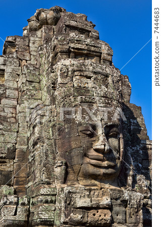 Angkor Face, Angkor Thom, Cambodia 7444683