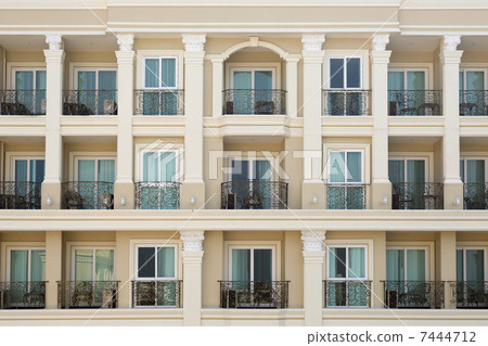 Colonial house in Asia 7444712