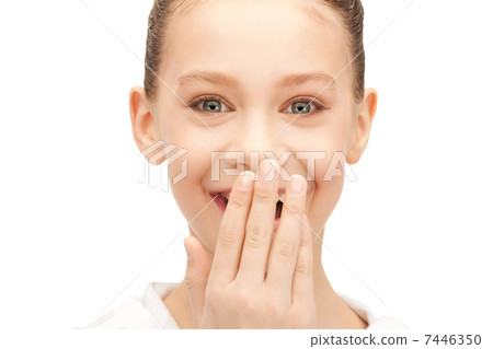 laughing teenage girl laughing teenage girl 7446350