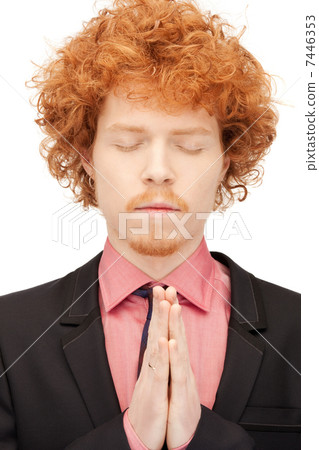 praying businessman praying businessman 7446353