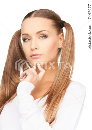 calm and friendly woman calm and friendly woman 7447677