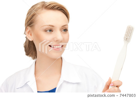 doctor with toothbrush doctor with toothbrush 7447803