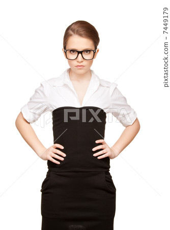 calm and friendly woman 7449179