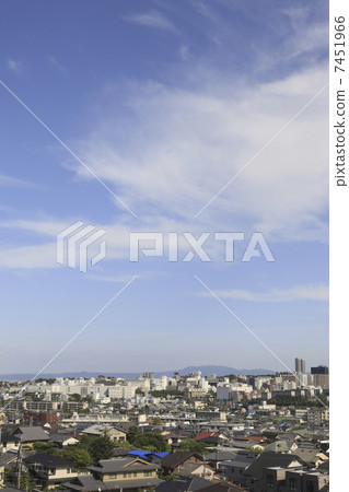 房子的街道上排 7451966