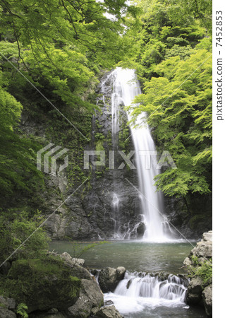 Waterfall of Minoo 7452853