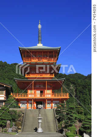 Nachi瀑布三重塔 7454093