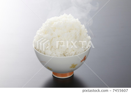 Large bowl of rice 7455607