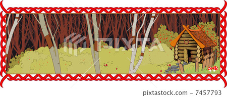 A lonely house in the fairy forest 7457793