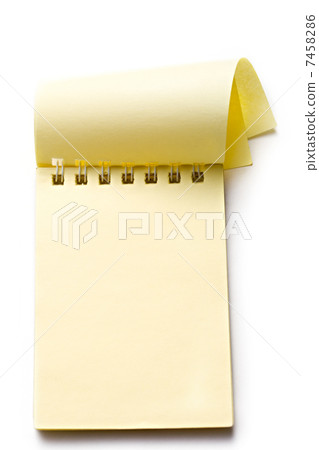 Notepad on the white background 7458286