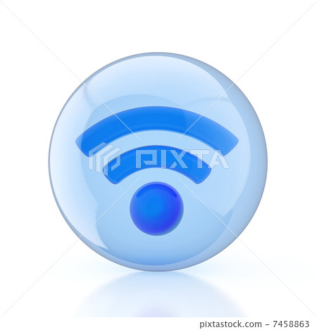 Wireless Network. Wifi icon 7458863
