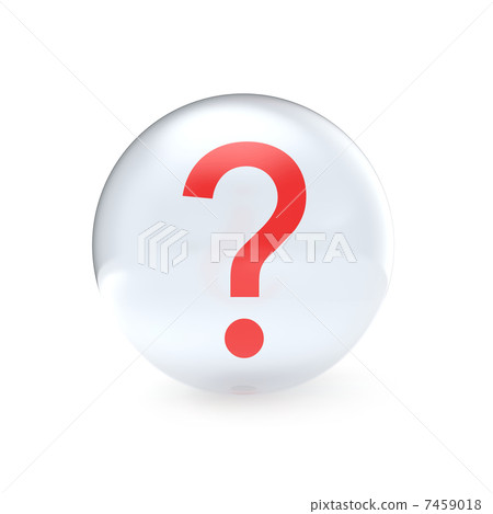 Question sign in sphere Question sign in sphere 7459018