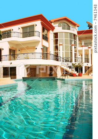 House and swimming pool House and swimming pool 7461348