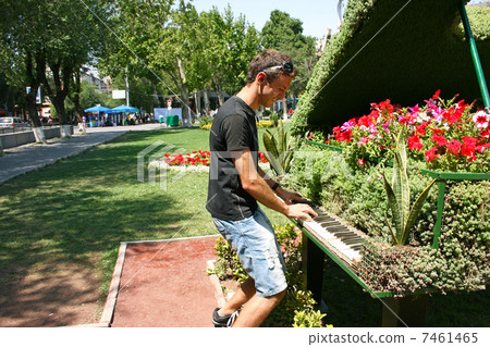 Musician playing piano Musician playing piano 7461465