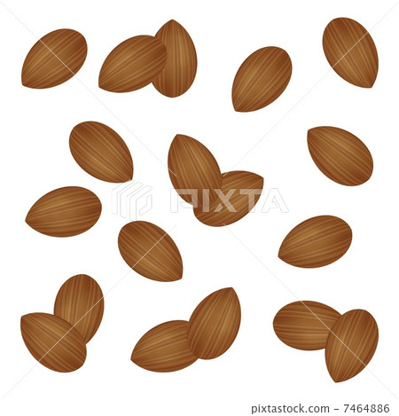 Almond texture Almond texture 7464886