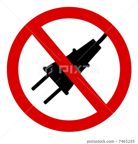 Electricity prohibition Electricity prohibition 7465285