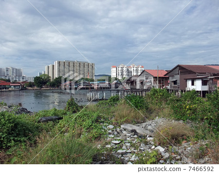 Penang Island Old Water Settlement 7466592