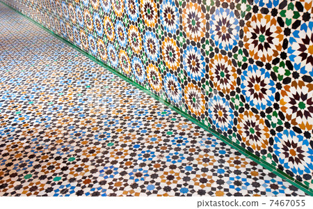 moroccan vintage tile background 7467055
