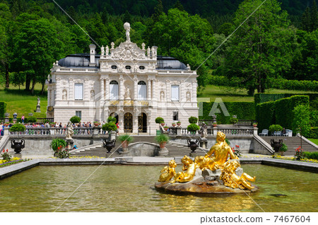 德國林德霍夫城堡 7467604